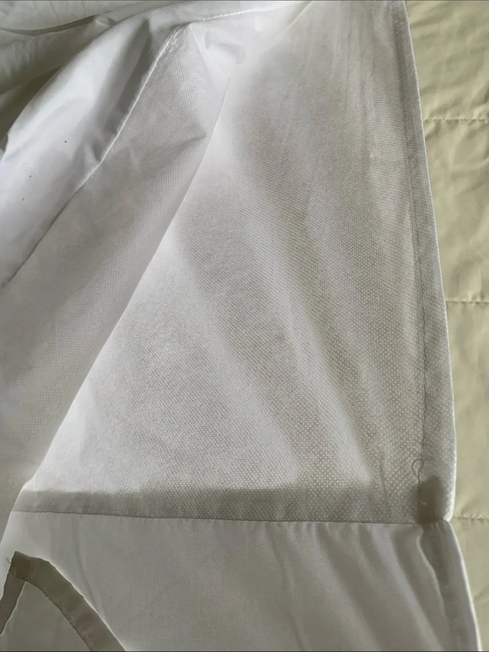 Crisp White Mattress skirt - Home Bedding